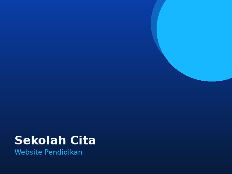 Website Sekolah Cita