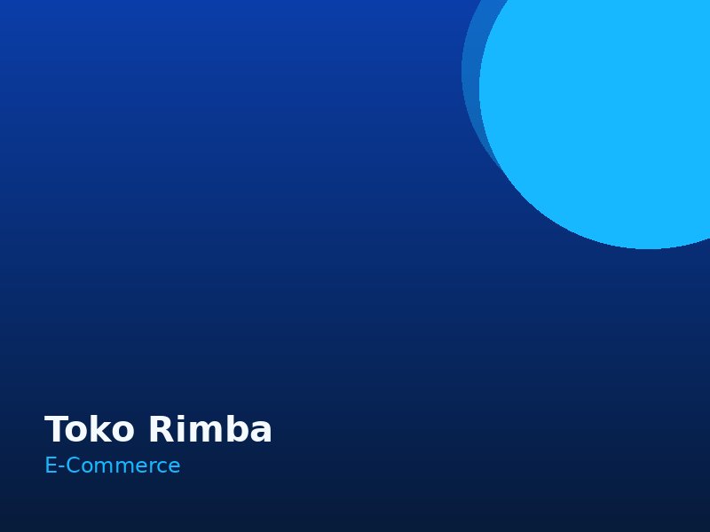 Website Toko Rimba